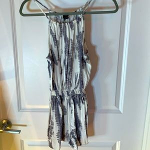 Halter top short romper, size S, worn twice